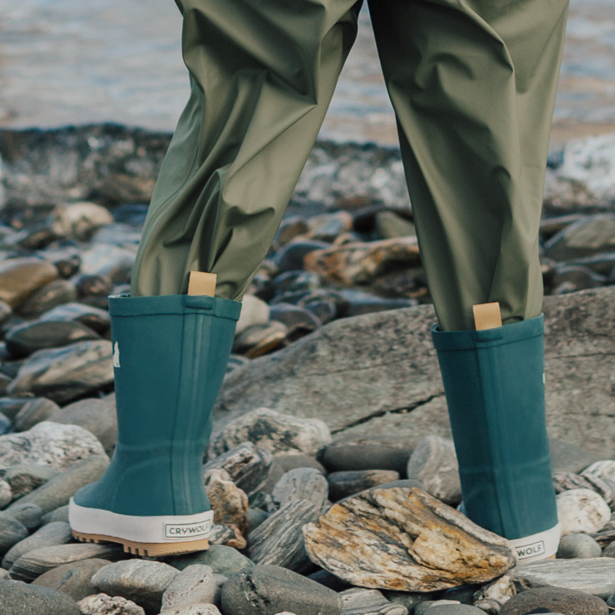 Crywolf - Rain Boots Dark Teal