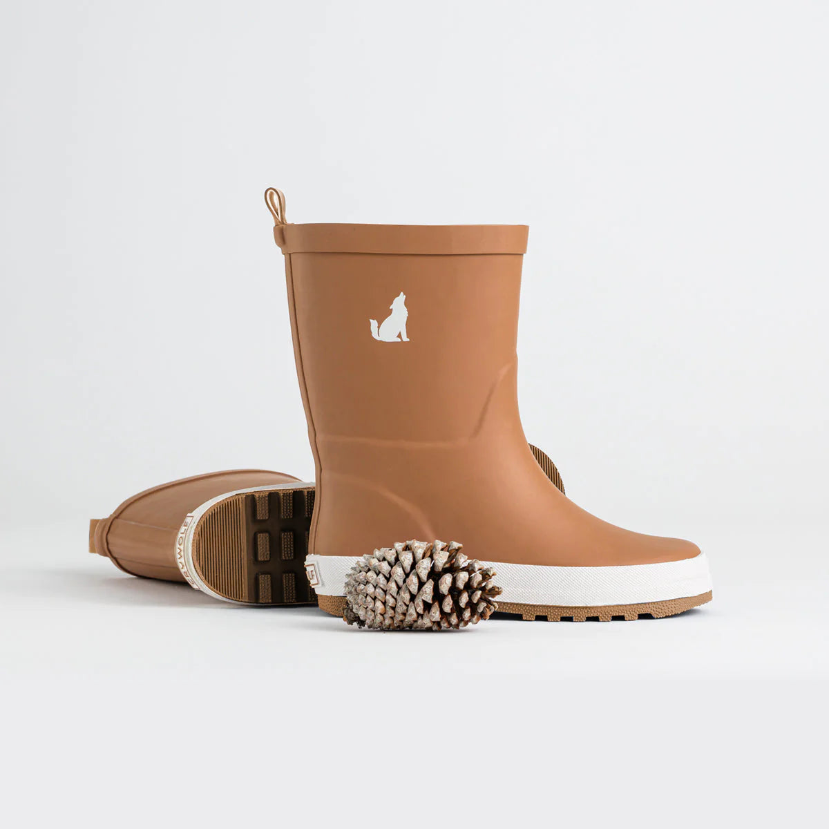 CRYWOLF Rain Boots Tan