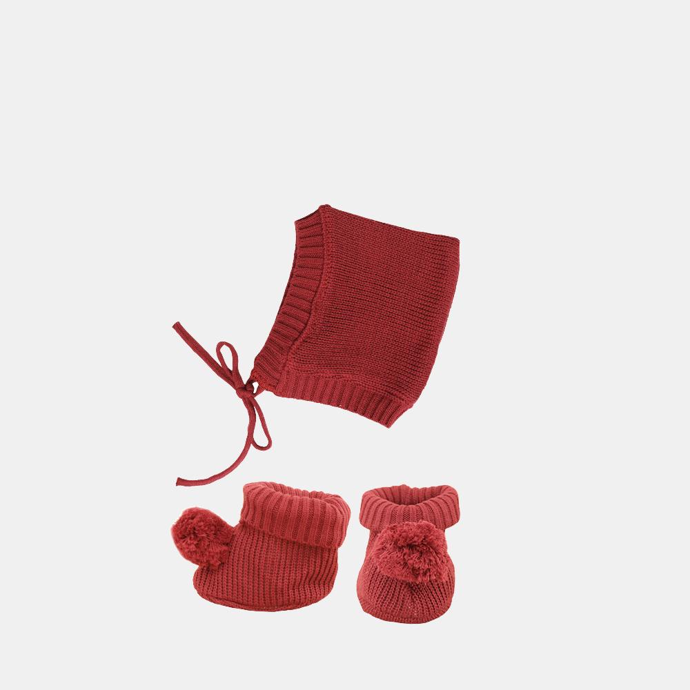 Olli Ella Dinkum Doll Plum Knit Set