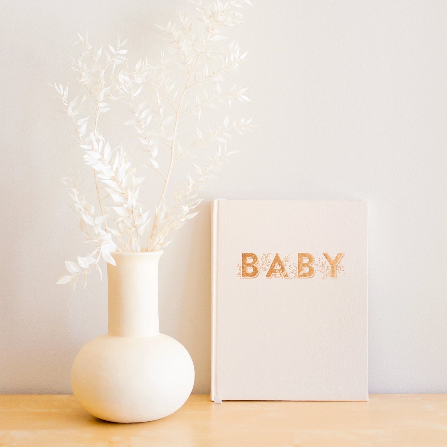 Fox and Fallow Buttermilk Boxed Baby Book
