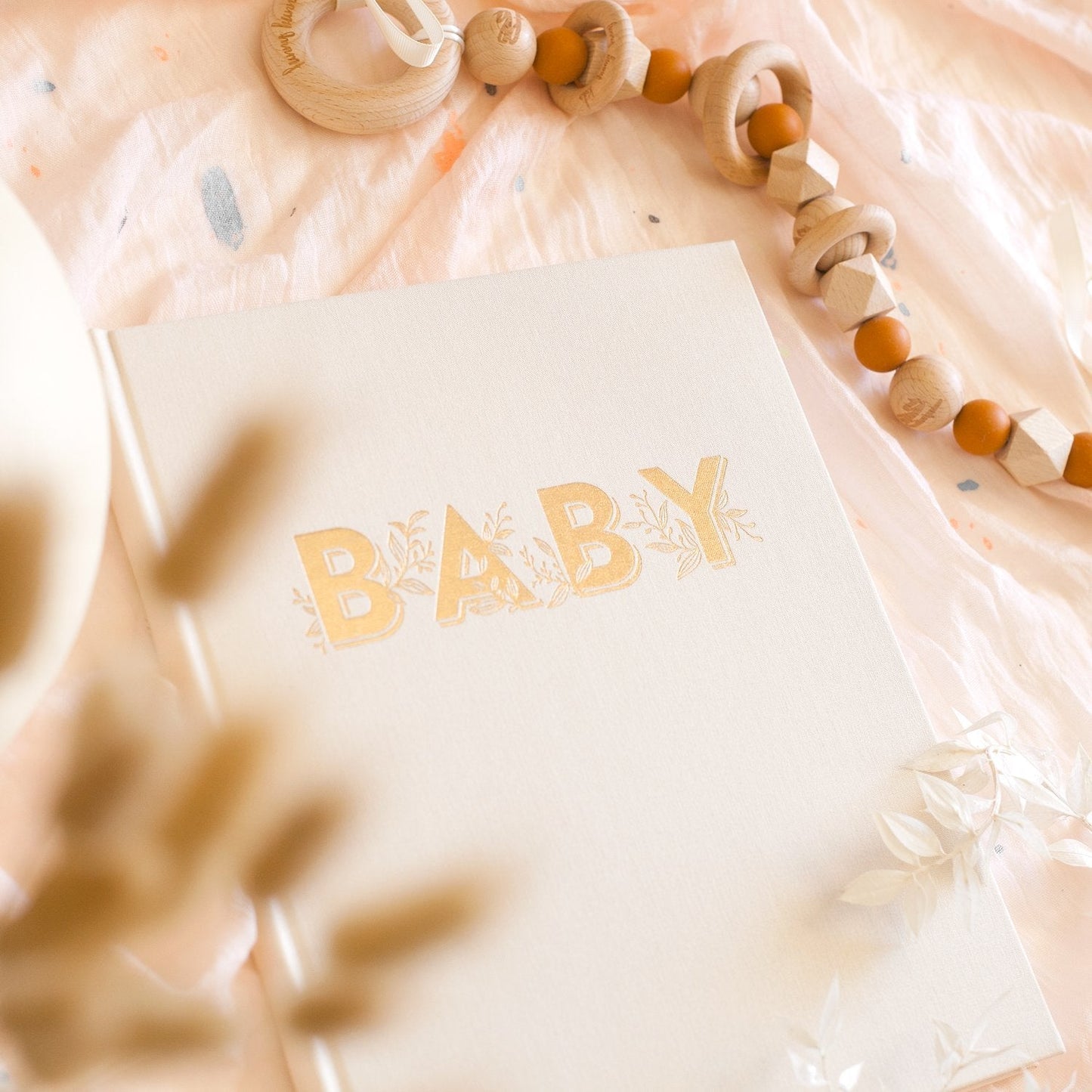 Fox and Fallow Buttermilk Boxed Baby Book