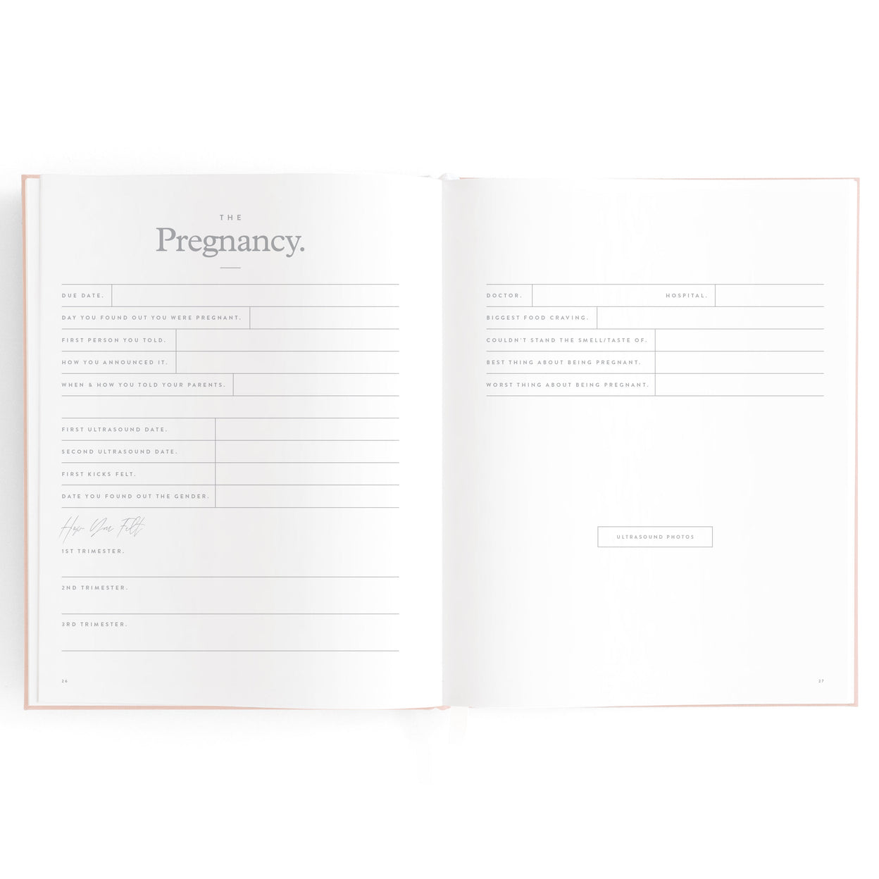 Fox and Fallow Rose Boxed Baby Book
