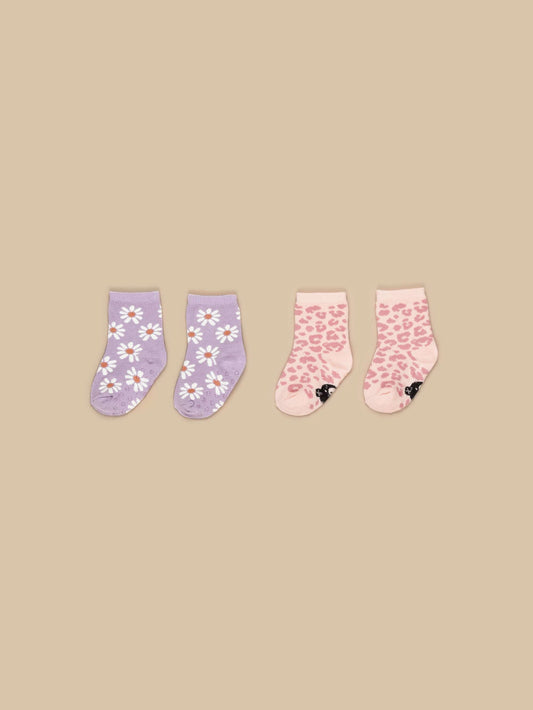 Huxbaby HIDDEN HUX/DAISY 2PK SOCKS