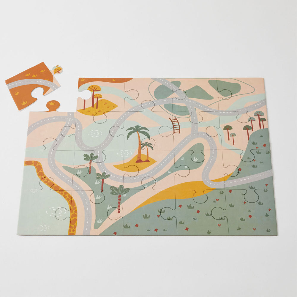Zookabee Animal Puzzle Train Set