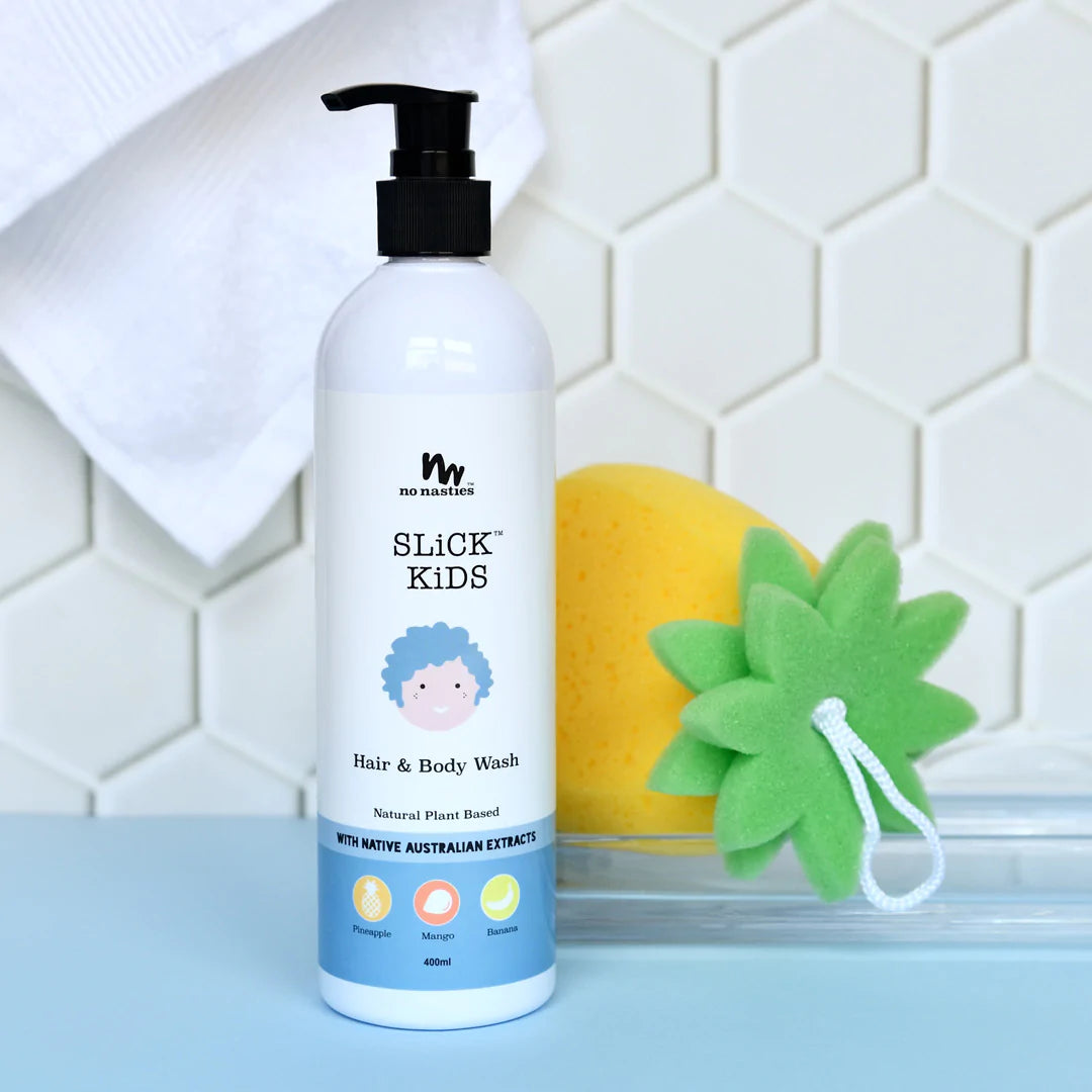 No Nasties Plant Based Hair and Body Wash in Mango and Pineapple | 400ml