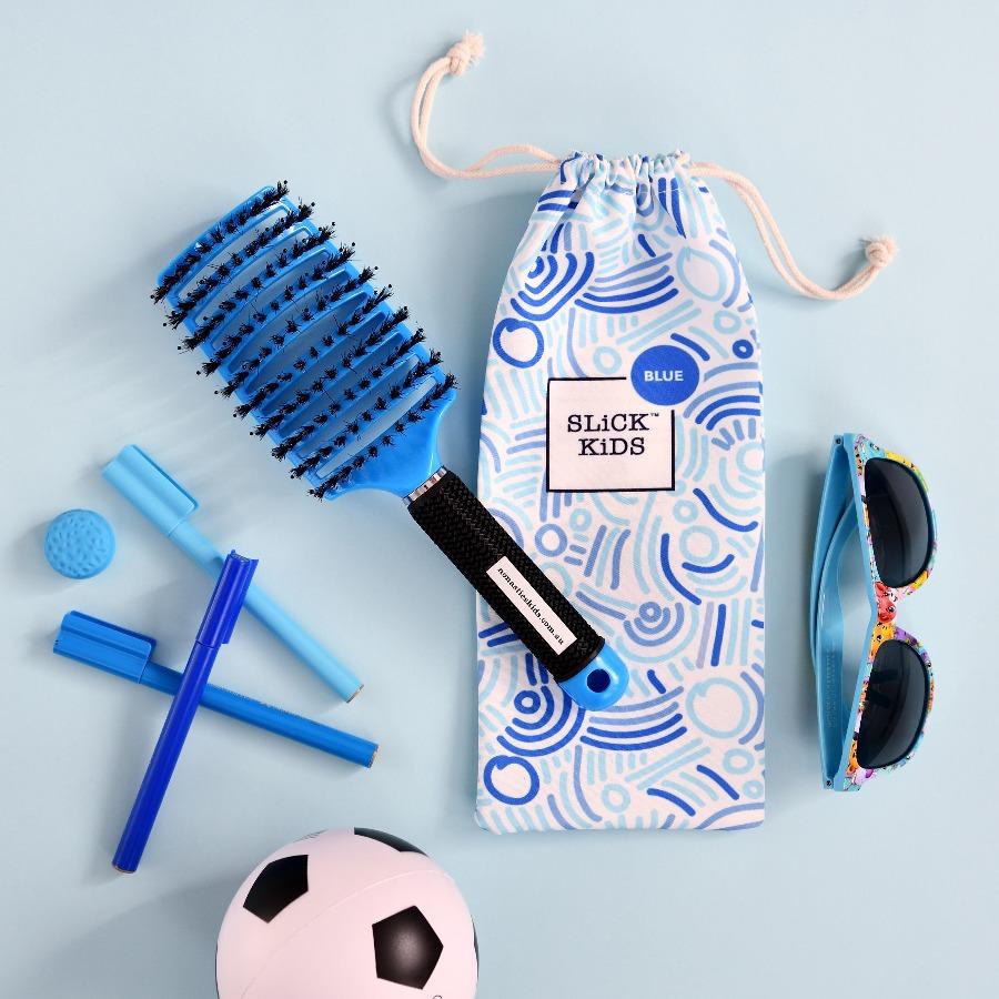 No Nasties Slick Kids Detangler Kids Hair Brush