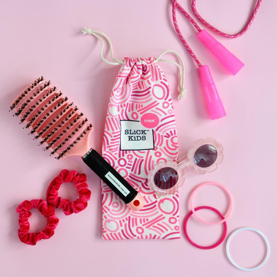 No Nasties Slick Kids Detangler Kids Hair Brush
