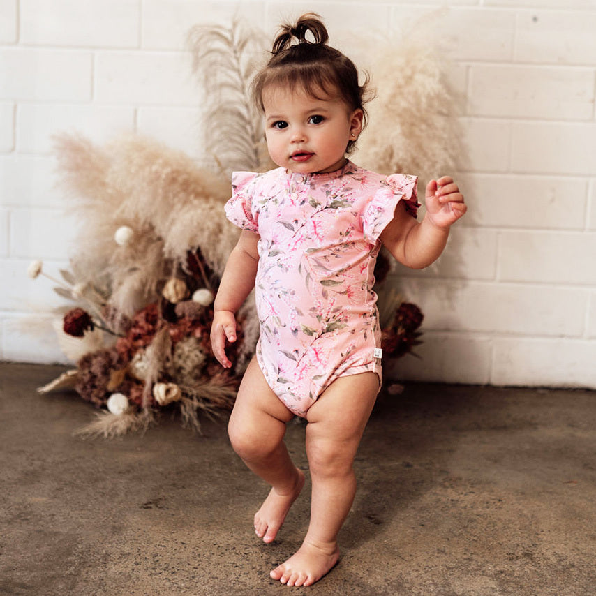 Frill sales baby bodysuit