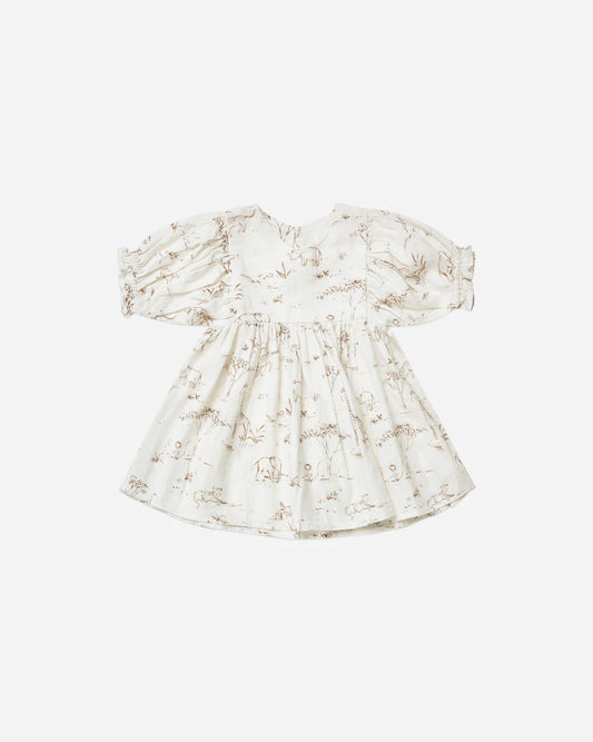 RYLEE + CRU  jolene dress || safari toile