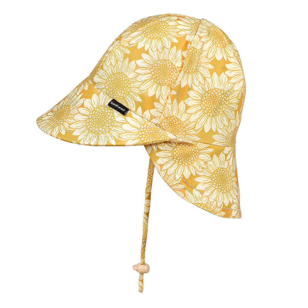 Bedhead Hat - Kids Swim Legionnaire Beach Hat - Sunflower
