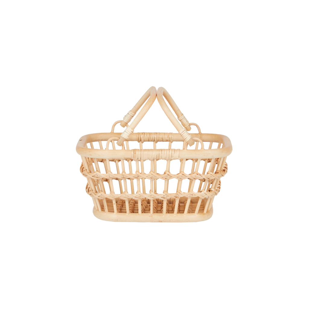 Olli Ella Rattan Tarry Basket