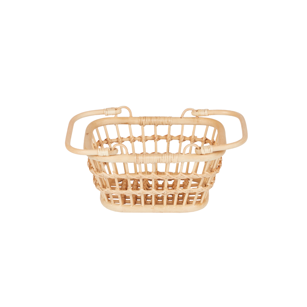 Olli Ella Rattan Tarry Basket