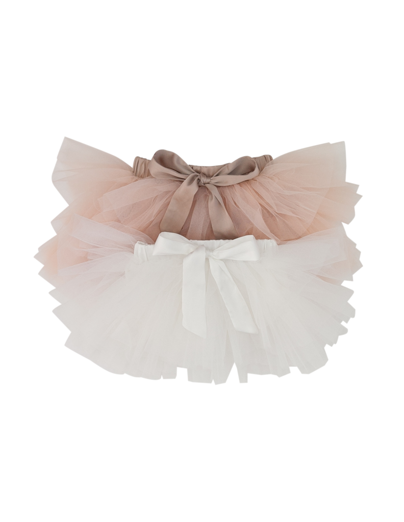 Karibou Little Ballerina Tutu - White Cloud
