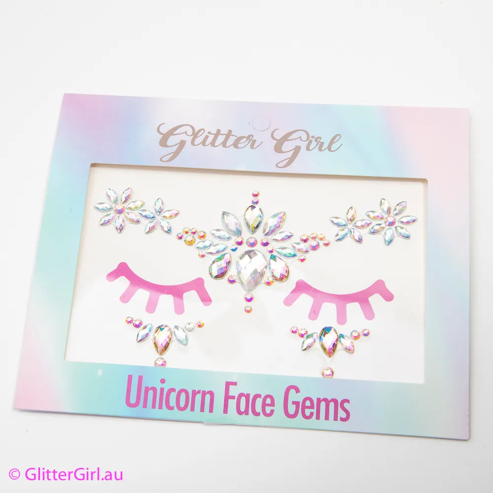 Glitter Girl Face Gems
