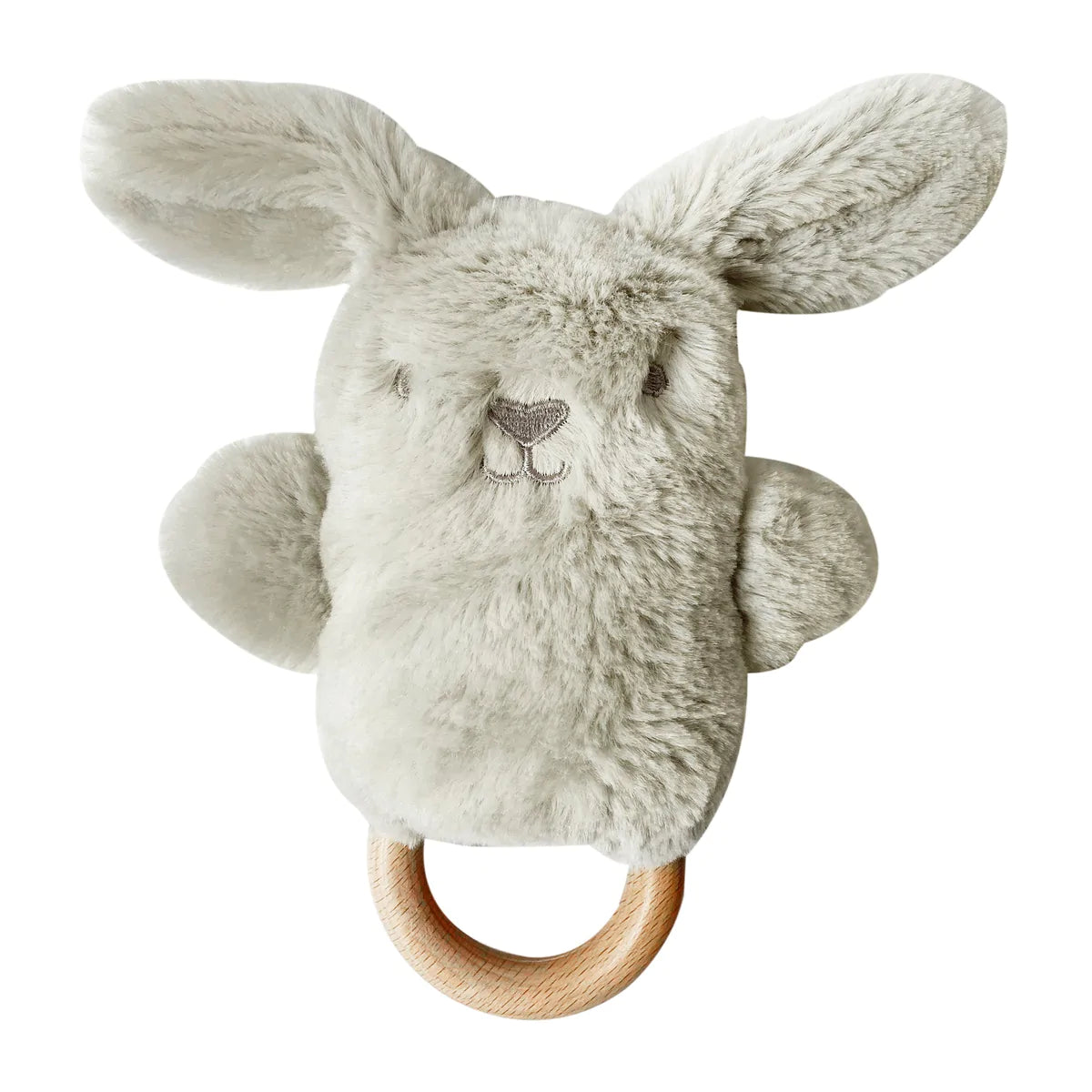 OB Designs Bunnies Soft Rattle Toy - Assorted