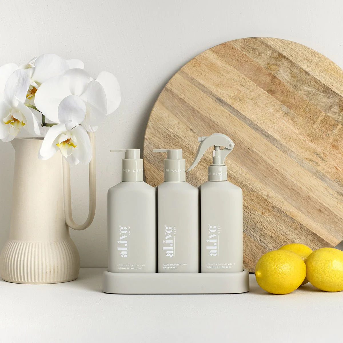Al.ive Body Kitchen Trio - Lemon & Pomegranate + Watermelon & Lime