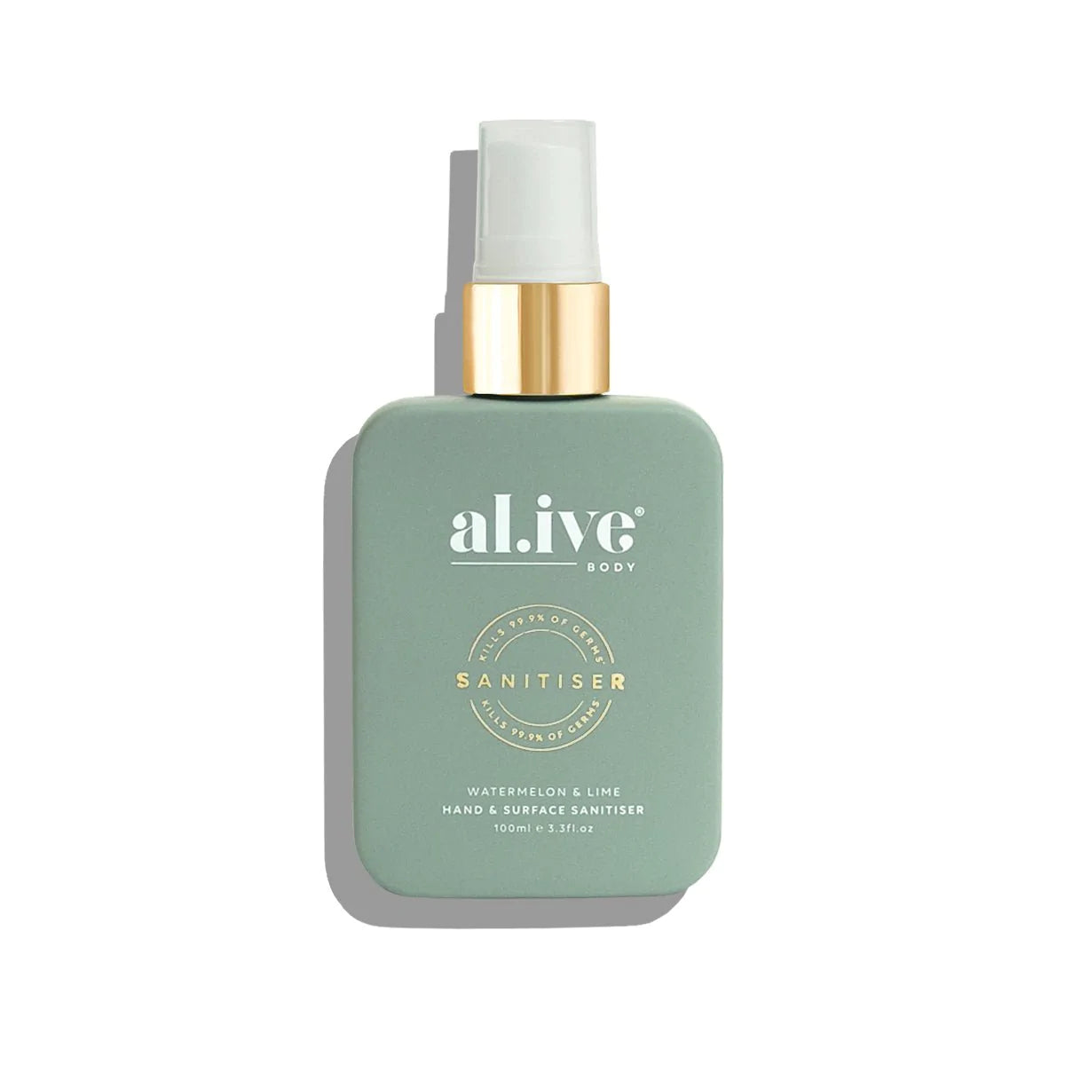 Al.ive Body HAND & SURFACE SANITISER SPRAY - WATERMELON & LIME