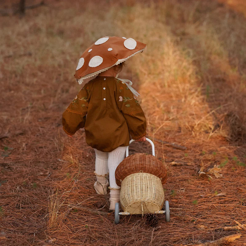 Olli Ella Rattan Mushroom Luggy Assorted