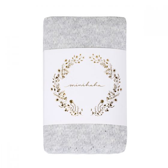 Mini haha Grey Pointelle Tights