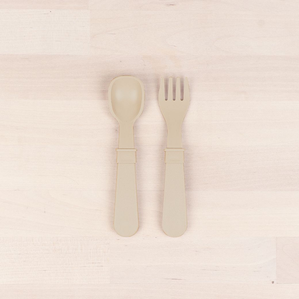 Replay Spoon and Fork Set- Assorted Colours