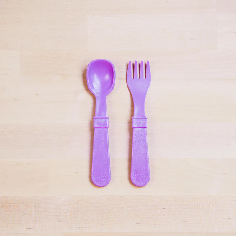 Replay Spoon and Fork Set- Assorted Colours