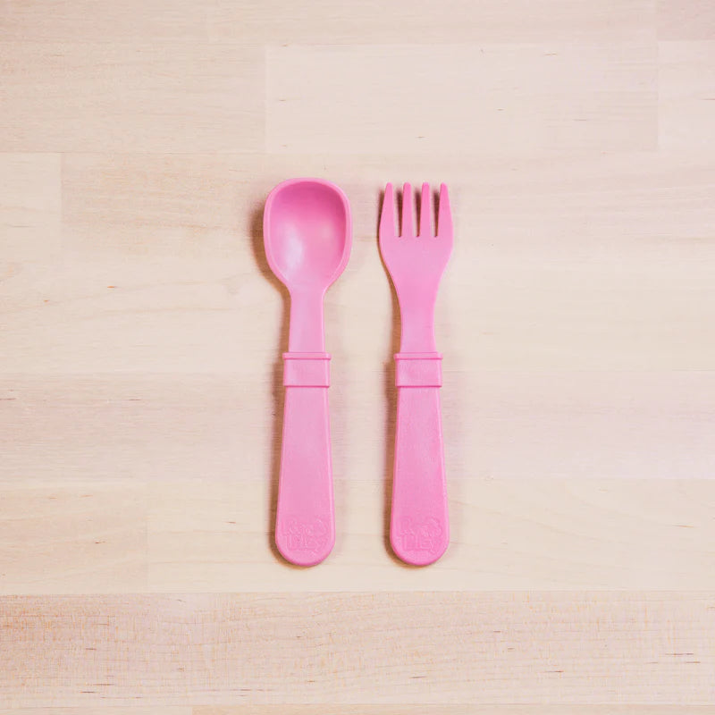 Replay Spoon and Fork Set- Assorted Colours
