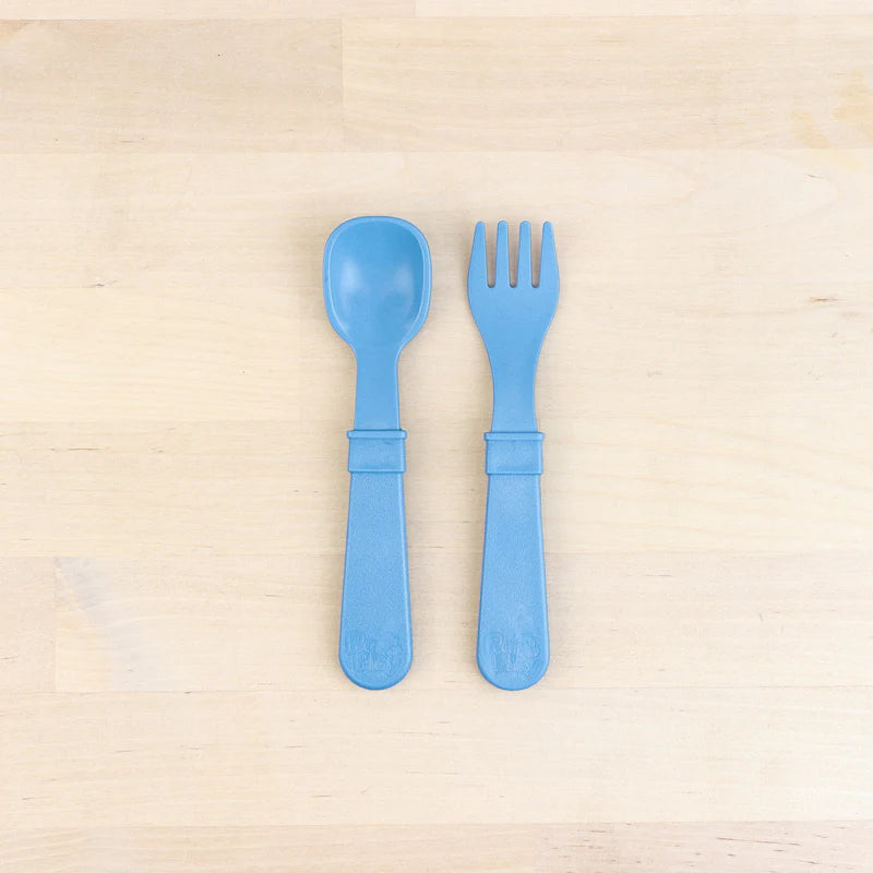 Replay Spoon and Fork Set- Assorted Colours