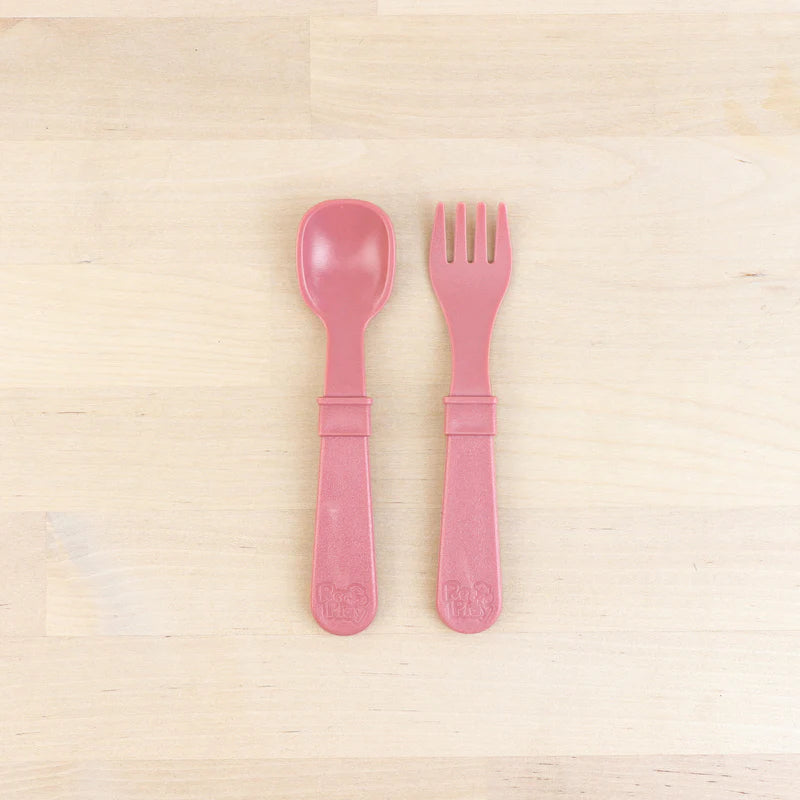 Replay Spoon and Fork Set- Assorted Colours