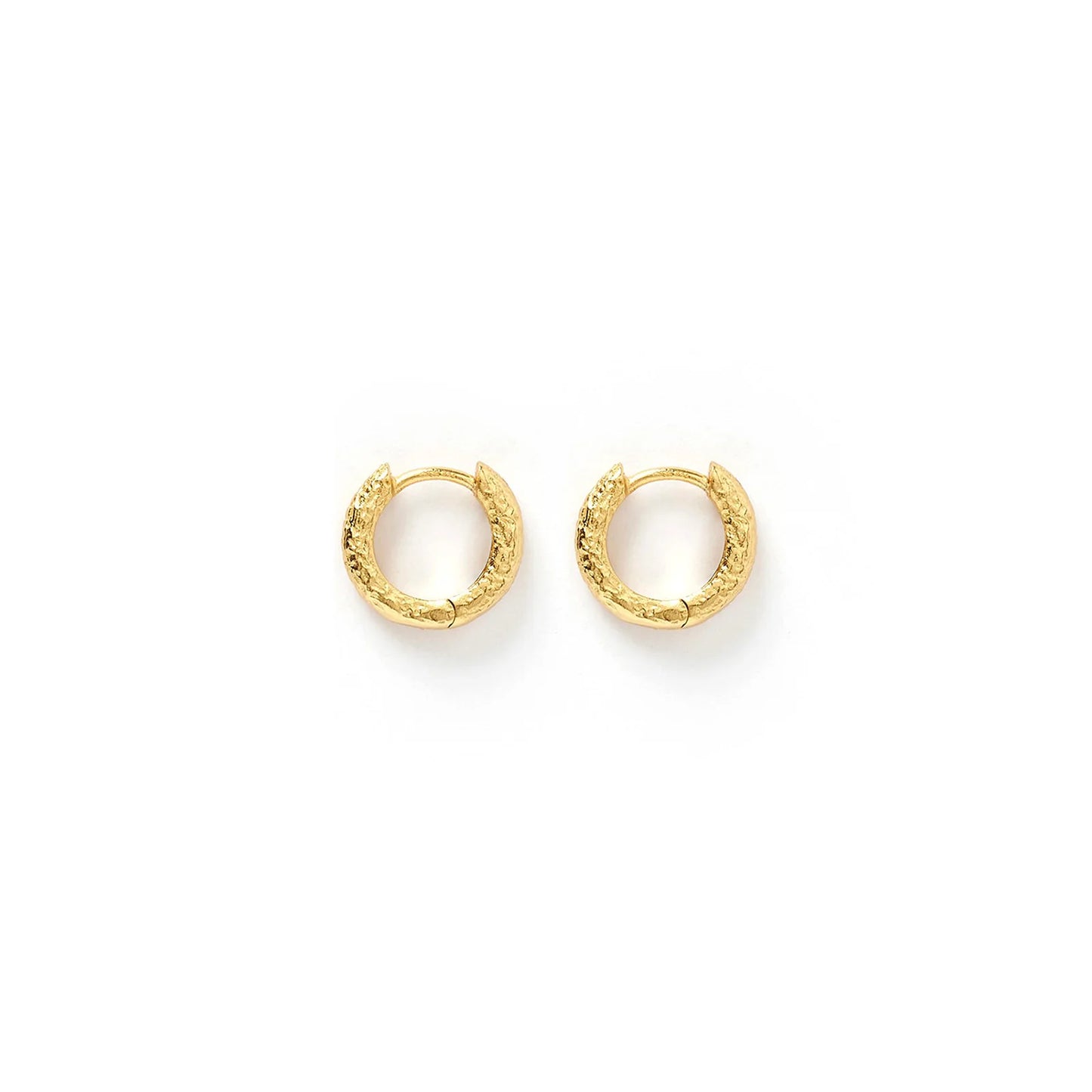 Arms of Eve Luka Gold Huggie Earrings