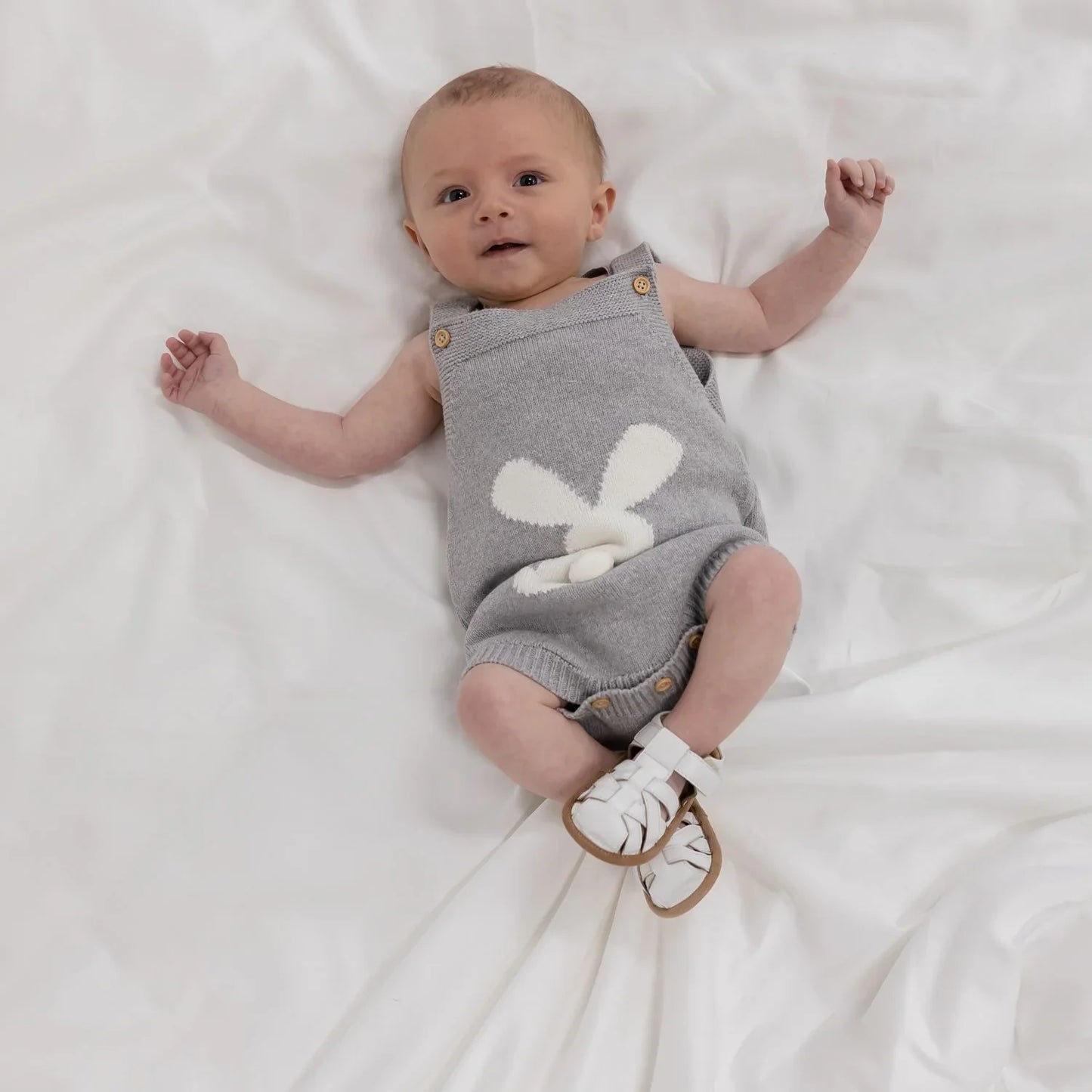 Di Lusso Living Snowbunny Baby romper