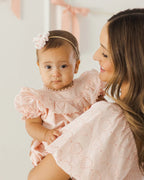 Noralee Eva Romper || Blush