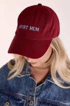 Feather & Noise Lulu Cap Sport Mum Burgundy