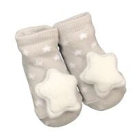 Es Kids Star Socks with Rattles