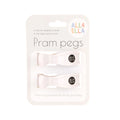 Pram pegs 2 pk - Assorted