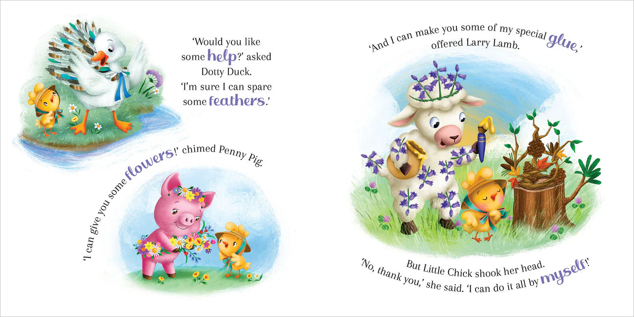 Lake Press Story Time - Padded Board Book - Little Chick’s Spring Bonnet