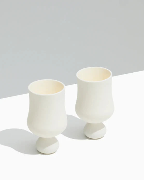 STYLD Unbreakable Silicone Bubble Goblet Set (2 pcs)