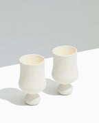 STYLD Unbreakable Silicone Bubble Goblet Set (2 pcs)