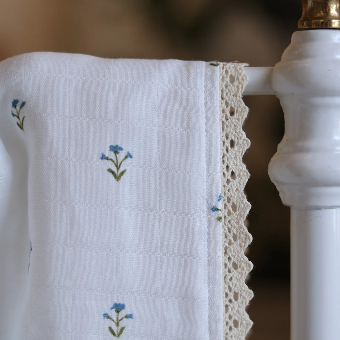 Fledge And Thread Baby Heirloom blanket - Bunny