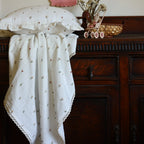 Fledge And Thread Baby Heirloom blanket - Mouse