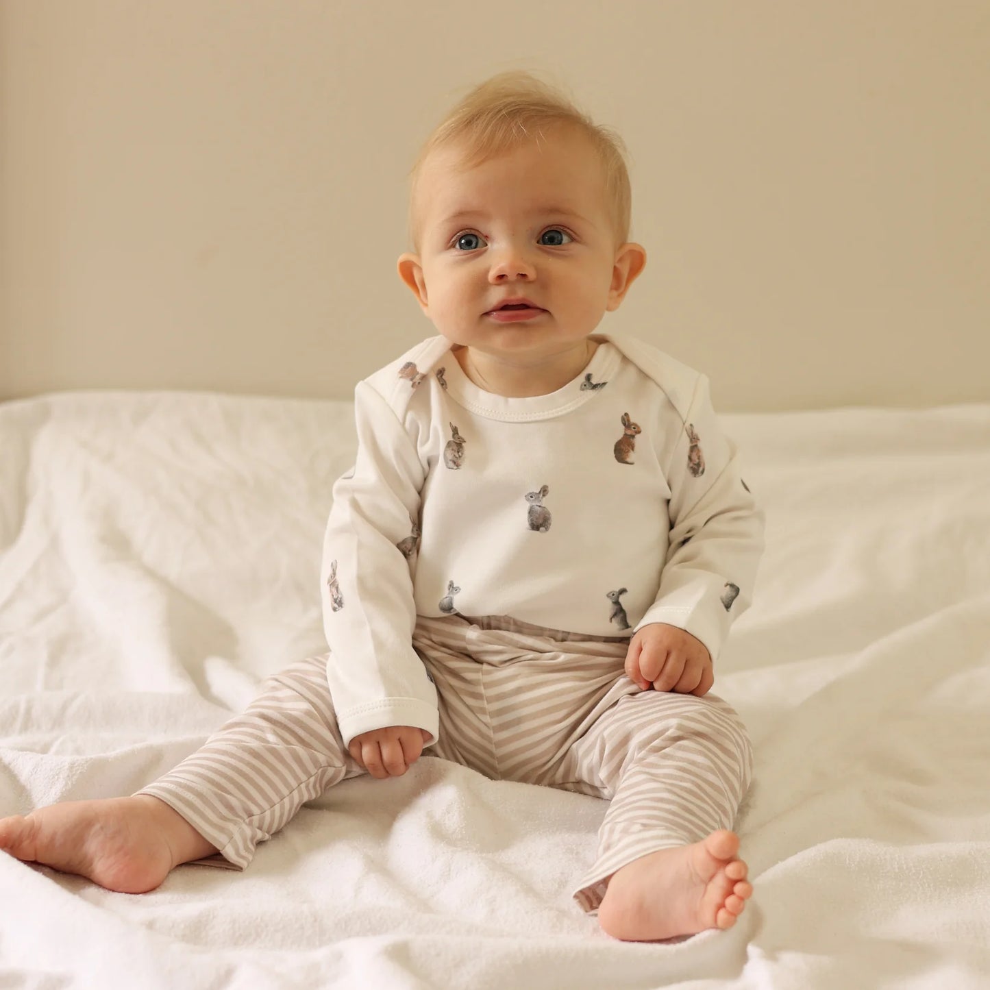 Fledge And Thread Long sleeve bodysuit - Bunny
