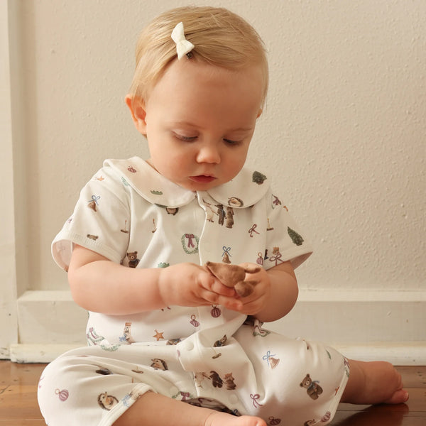 Fledge & Thread Christmas Friends Romper