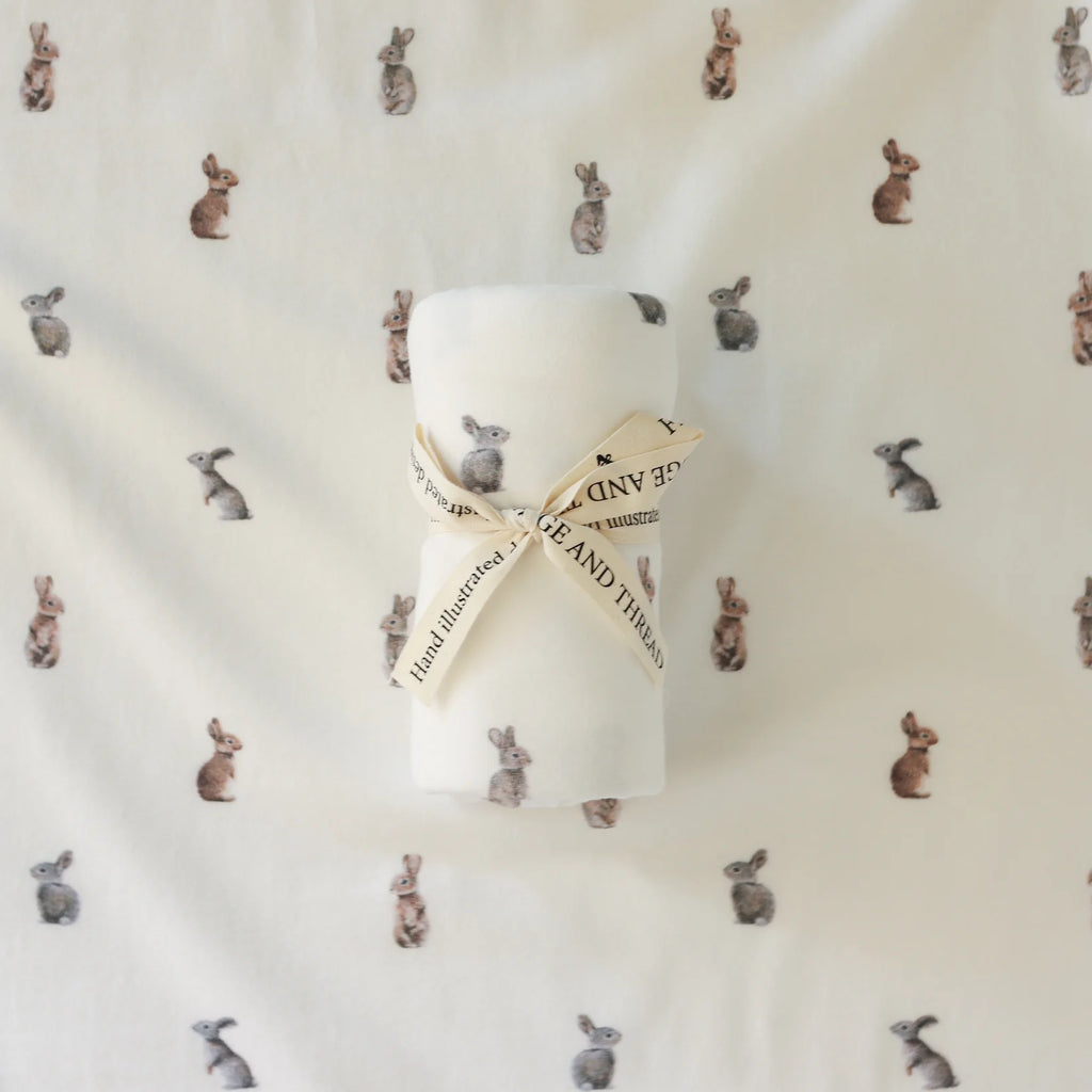 Fledge And Thread Stretch Wrap - Bunny