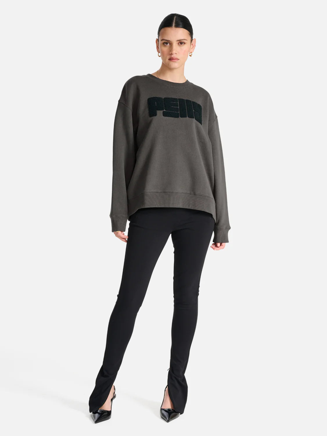 ENA PELLY  Pelly Text Sweater