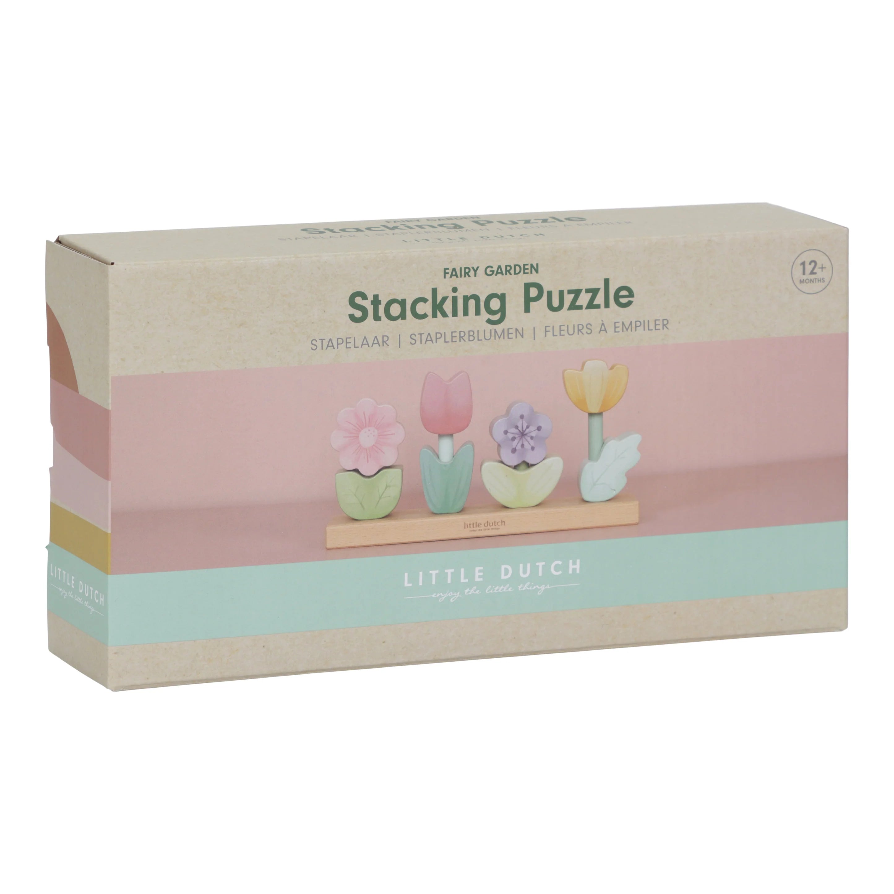 Little Dutch Wooden Stacking Flower Puzzle