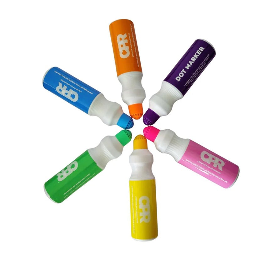 Creative Play Resources Dot Markers - 6 Pack