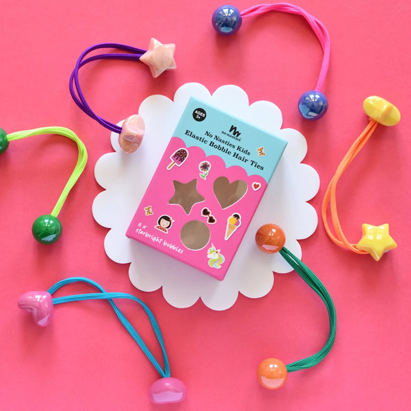 No Nasties Bobbles Elastics Set