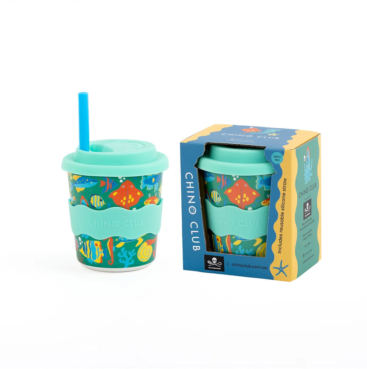 Chino Club Tropical Sea Shepherd 8oz Cup