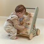 Little Dutch Safari Friends Wooden Baby Activity Walker