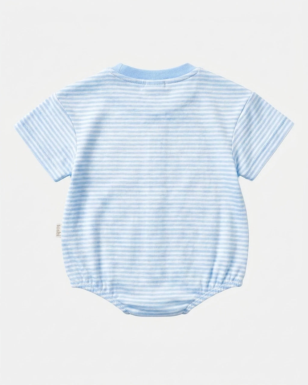 Toshi Mini Stripe Bubble Short Sleeve Onesie