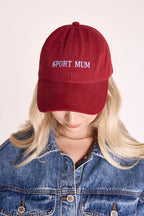 Feather & Noise Lulu Cap Sport Mum Burgundy